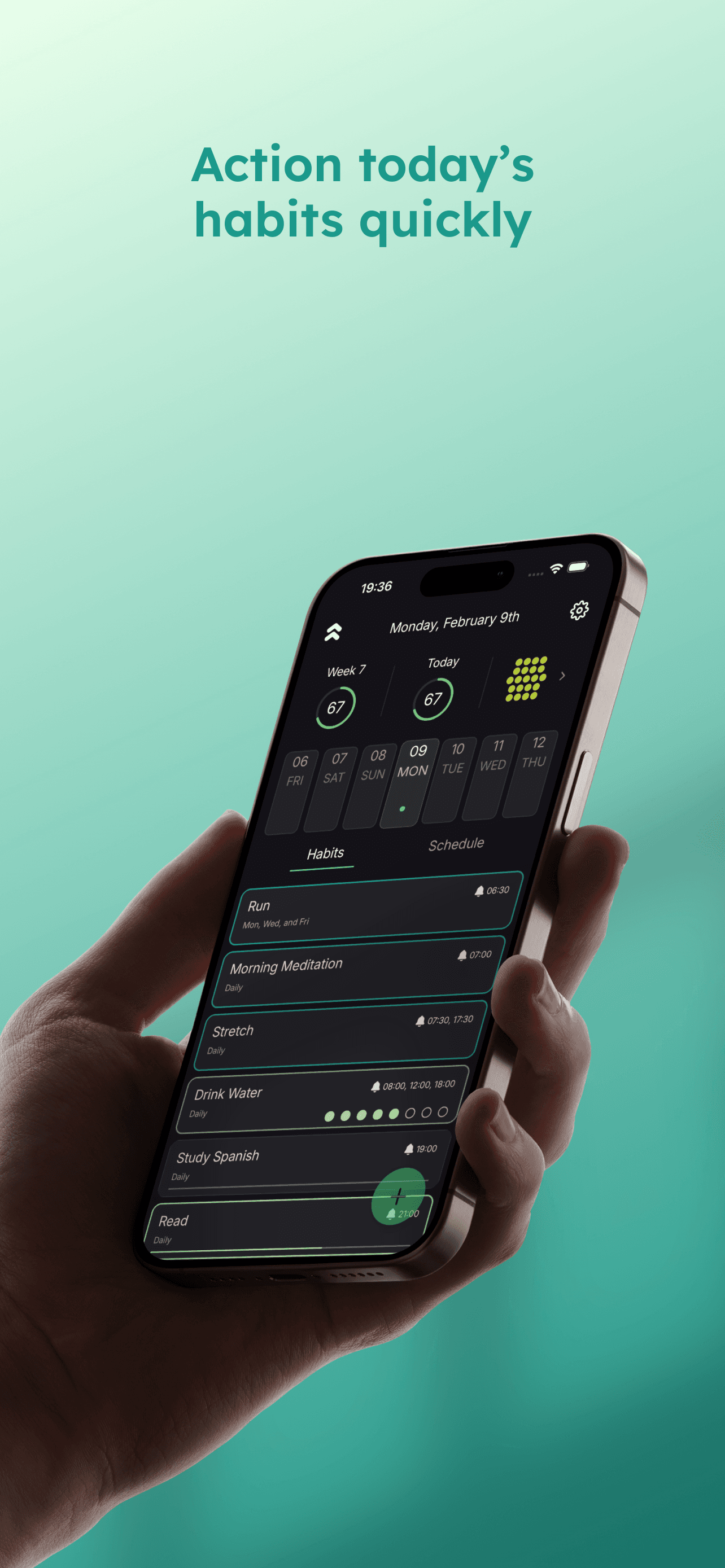 Traction Home — Action today's habits quickly